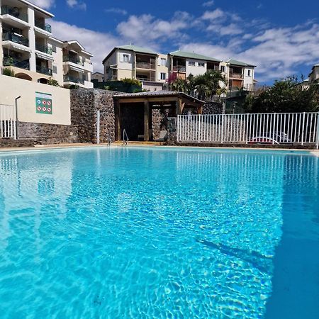 Appartement Villa Sur Le Toit, Vue Mer Saint-Gilles-les Bains Eksteriør billede