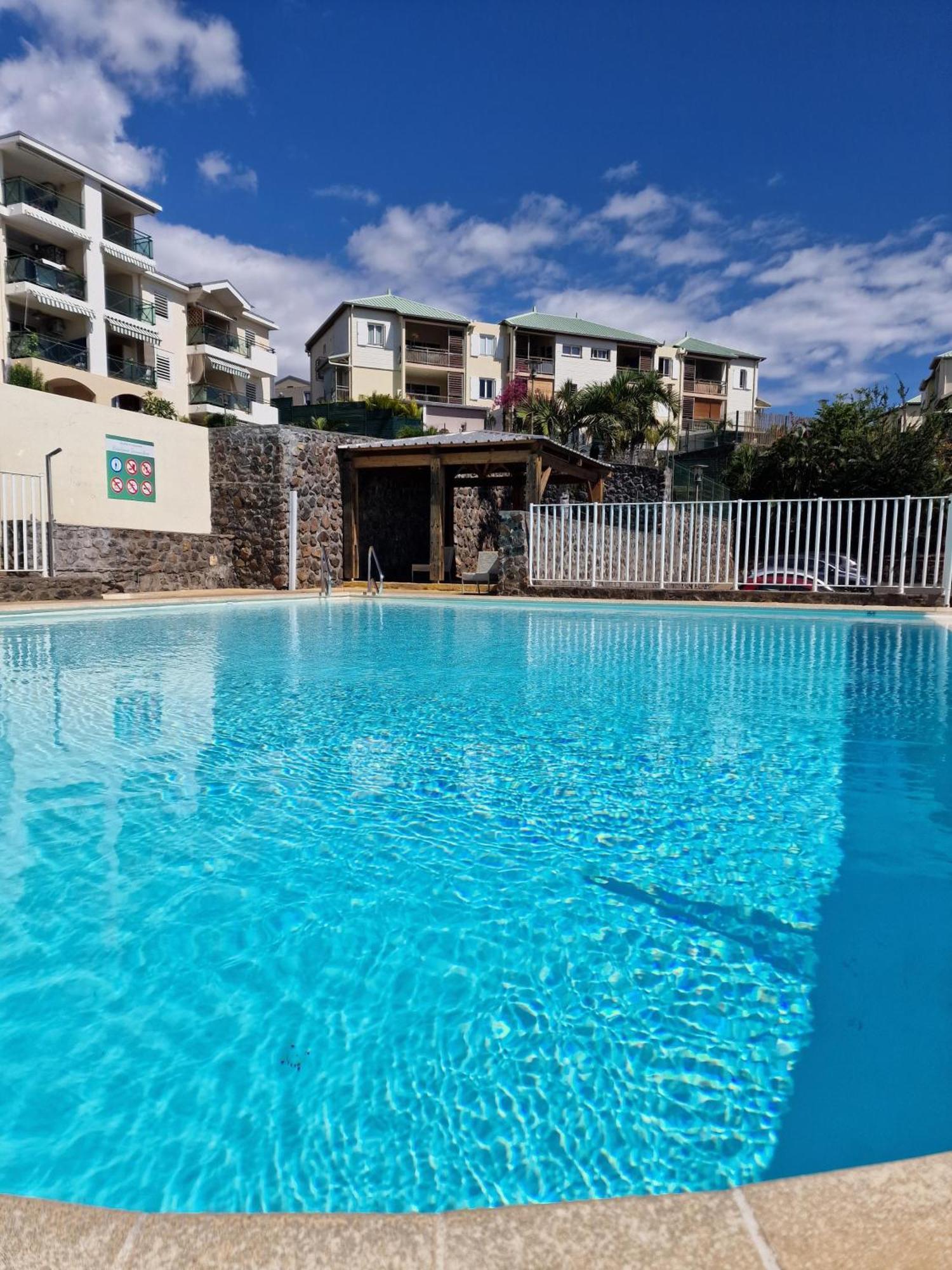 Appartement Villa Sur Le Toit, Vue Mer Saint-Gilles-les Bains Eksteriør billede